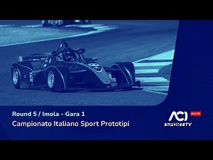 🔴 LIVE! | Campionato Italiano Sport Prototipi - Gara 1 - Imola