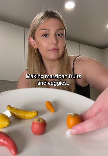 Making Adorable Marzipan Fruits and Veggies