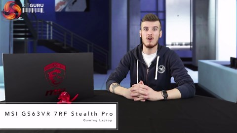 MSI GS63VR 7RF Stealth Pro review (4K w/ GTX1060)