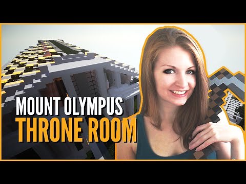 Mount Olympus - Throne Room, A Minecraft Build Montage