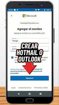 How to Create a Microsoft Account #microsoft #tutorials #cellphone