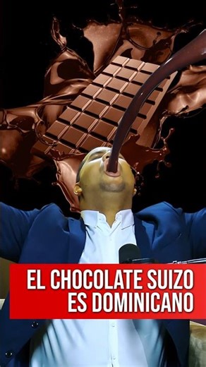 Swiss chocolate is Dominican. #eldotolnastra #alofoke #interview