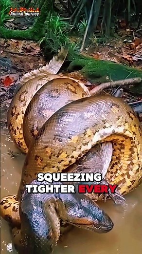 Crocodile vs. Anaconda You Won’t Believe Who Wins!🤔