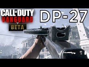 Degtyaryov DP-27 Gameplay | Call of Duty Vanguard Beta (PS5)