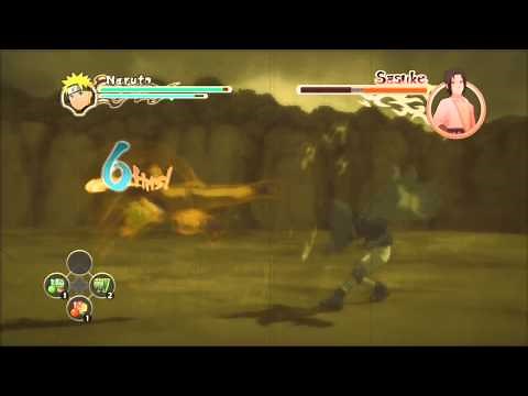 Naruto Ultimate Ninja Storm 2 Naruto Vs Sasuke S-Rank HD (English)