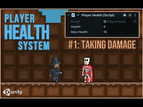 Player Health System #1: Taking Damage (Unity Tutorial)