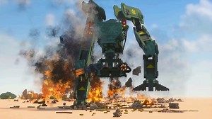 Realistic Robot Tank现实机器人战争Tank Teardown