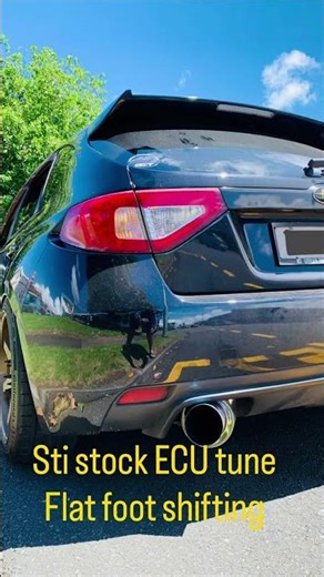 Flatfoot shifting test on stock sti ecu