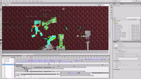 Behind the Scenes - Animation vs. Minecraft