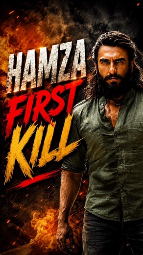 HAMZA FIRST KILL IN DHURANDHAR #shorts #dhurandhar #hamza #killcount