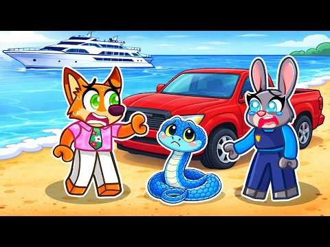 Nick Wilde & Judy Hopps LONGEST DUSTY ROAD TRIP in Roblox! (Zootopia 2)