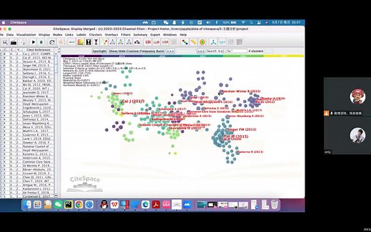 citespace系列课程：文献共被引，期刊共被引和作者共被引_03