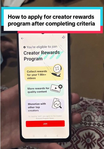 How to Join the Creator Rewards Program Guide