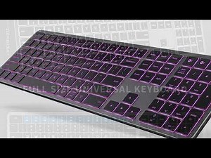 Backlit Gamer Hub: Wireless Multi‑Device Keyboard for Any Platform