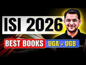 Best Books for ISI UGA–UGB 2026 | Complete Maths Preparation Guide