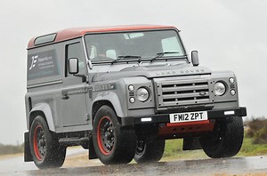 JE Motorworks converts Land Rover Defender to Ford Ecoboost power