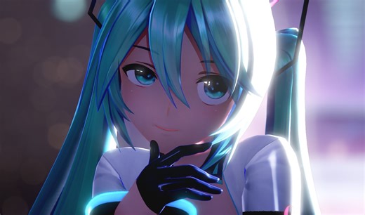 MMD初音未来，BUG，故障