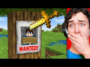 Eystreem is WANTED in Minecraft
