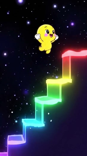 Endless Color Stairs #fun #infinity #loop #toon #shorts