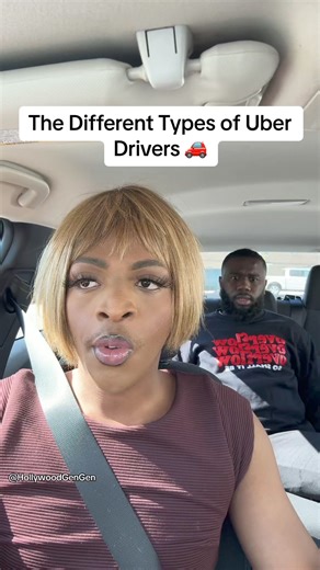 565K views · 10K reactions | The Different Types of Uber Drivers ❤️ #funny #missrenee #fyp #reels | Hollywoodgengen | Facebook