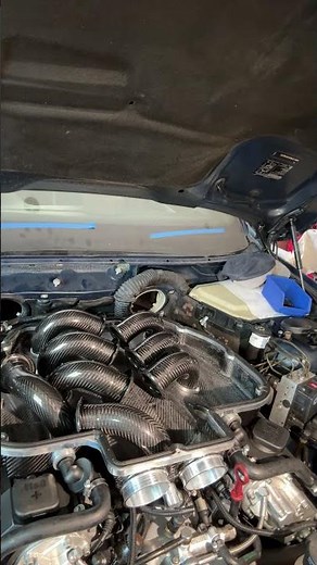 Carbon Fiber Velocity Stack Install E39 M5