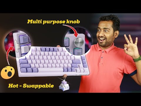 Violet Switches - Gasket Mechanical Keyboard | Magegee Sky81 Swappable Switches Gaming Keyboard
