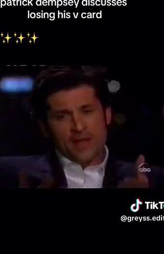 Patrick Dempsey Reflects on Losing His Virginity