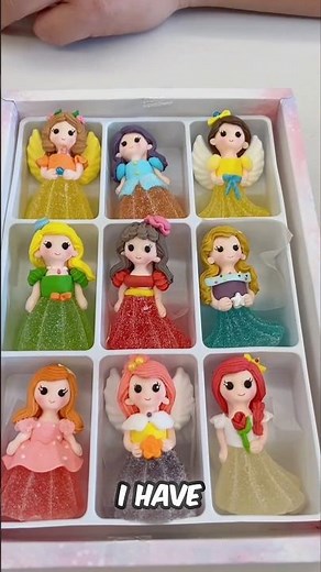 Colorful Princess Candy Challenge 👑🍬 | Who Has the Best Sweet Surprise?