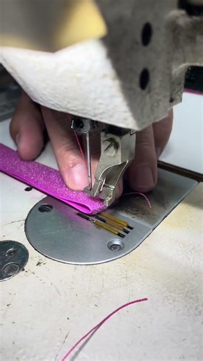 Velcro Sewing Process for Custom Backpacks #BackpackManufacturing #Shorts#OEMFactory #BagProduction