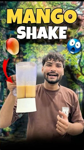 Mango Shake😱#vlog-78 #funny #viral #shortsfeed #recipe