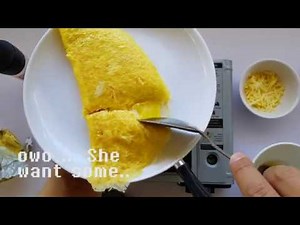 Basic Cooking - Cheese Omelette