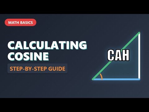 Calculating Cosine Values: Step-by-Step Process (Trigonometry Basics)