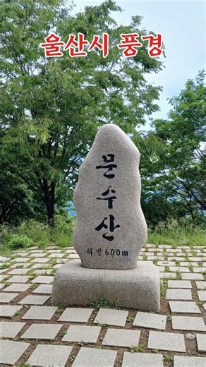문수산에서 내려다 본 울산광역시 뷰 260603 #mountains #문수산