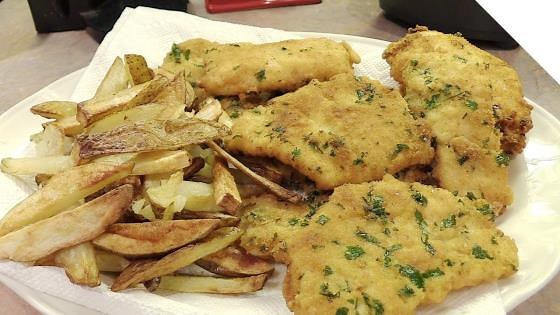 Italian fish and chips (homemade recipe)