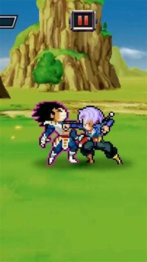 vegeta vs trunks full fight