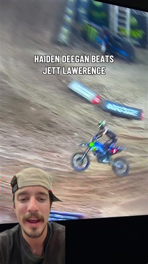 @Haiden Deegan beats @Jettson18 in 250 supercross wins. Great ride by Deegan at Denver supercross!! #supercross #sx #dirtbike #motocross #mx