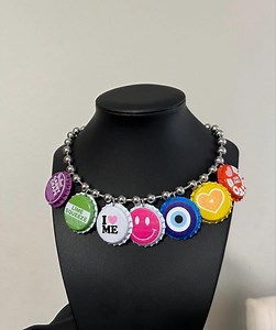 Bottle Cap Necklace - Etsy
