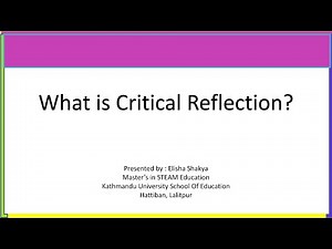 🚀Transform Your Teaching: The Power of Critical Reflection ⭐️