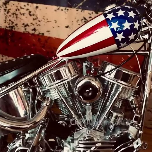Captain America Chopper - Easy Rider