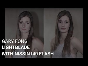 Gary Fong Lightblade with Nissin i40 Flash