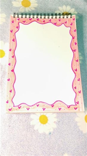 aesthetic front page Idea for project🌸#youtubeshorts #project #shorts #frontpage #trending #comedy