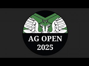 AG Open 2025 Day 1 Livestream