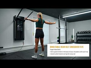 Band/Cable Rear Delt Crossover Flye