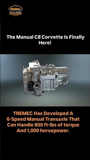 The Manual C8 Corvette Is Finally Here!