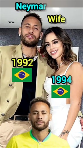 Brazilian Footballers & Their Wives/Girlfriends | Birth Year Revealed #brazilian #family