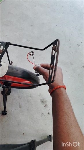 diy dcmotor bicycle dynamo system #shorts #diy #dcmotor #science #dynamo #youtubeshorts #tech