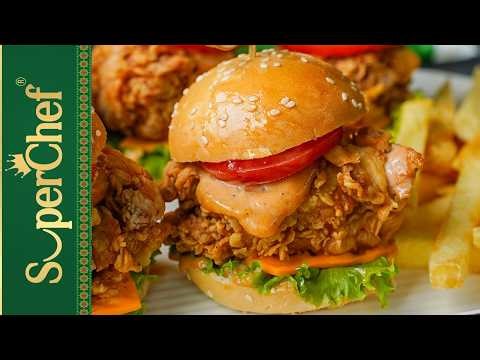 Yogurt Garlic Chicken Sliders | Creamy & Juicy Mini Chicken Burgers | Ramzan Iftar Recipe