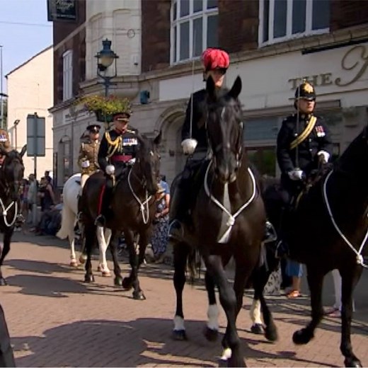 39K views · 507 reactions | Were you there? Soldiers from the Royal Army Veterinary Corps marched through Melton Mowbray with their dogs and horses to celebrate 100 years since they received the Royal prefix  | BBC Nottingham | Facebook