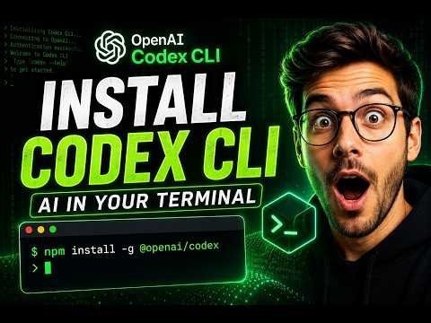 How to Install OpenAI Codex CLI in Terminal (ChatGPT 5.5 Setup Guide)