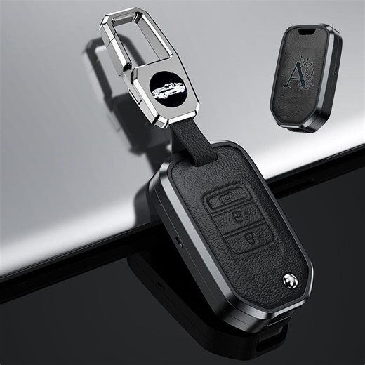 Customizable Leather Aluminum Key Fob Cover Honda Civic CRV HRV Accord Jade Crider Odyssey Pilot 2015-2018 Key Case Key Protection - Etsy